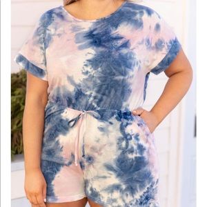 Chic Soul “Casual Times” romper, 2X